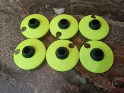 NÁHRADNÝ UNIVERZÁLNY KRÚŽOK NA PALICE ALPINE YELLOW 50mm
